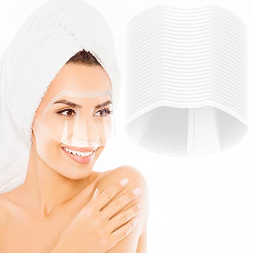 1000 Pcs Shower Visor Makeup Shower Face Shield Microblading Supplies Disposable Clear Lash Shower Goggle Face Cover Bath Visor for Salon Hairspray Eyelash Extension Eyes Surgery Aftercare