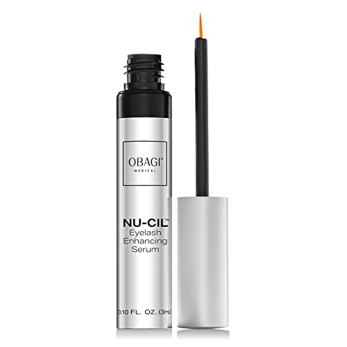 Obagi Nu-Cil Eyelash Enhancing Serum, Supports the Appearance of Fuller, Denser, More Voluminous Lashes, Ophthalmologist Tested and Physician Endorsed, 3ml
